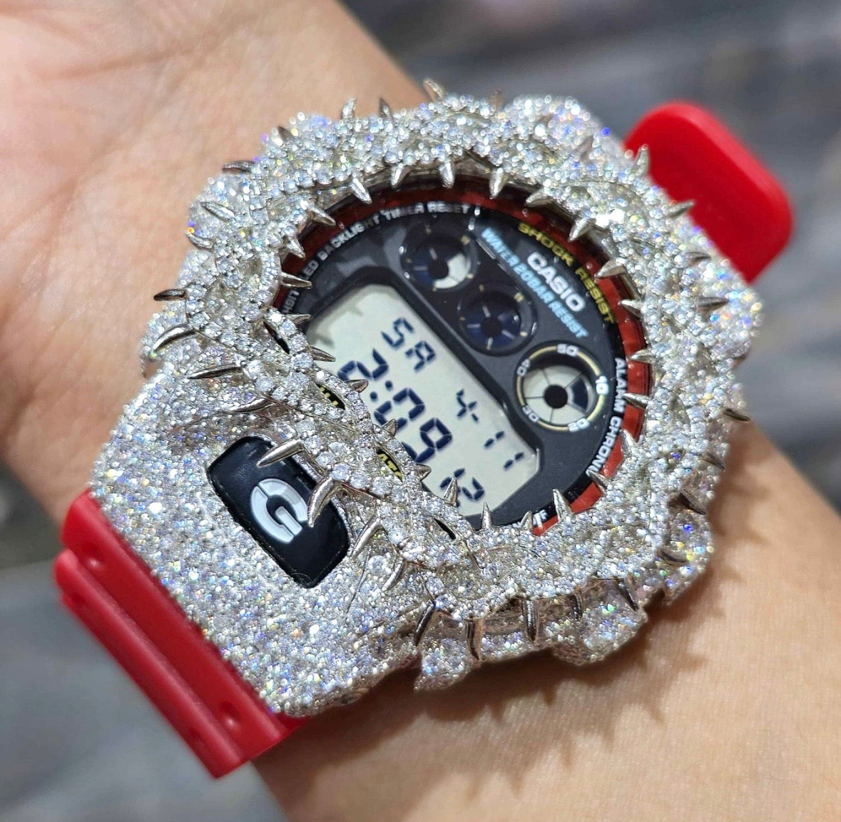 VVS-1 Moissanite Diamond Watch With Box & Papers
