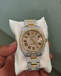 VVS-1 Moissanite Diamond Watch With Box & Papers