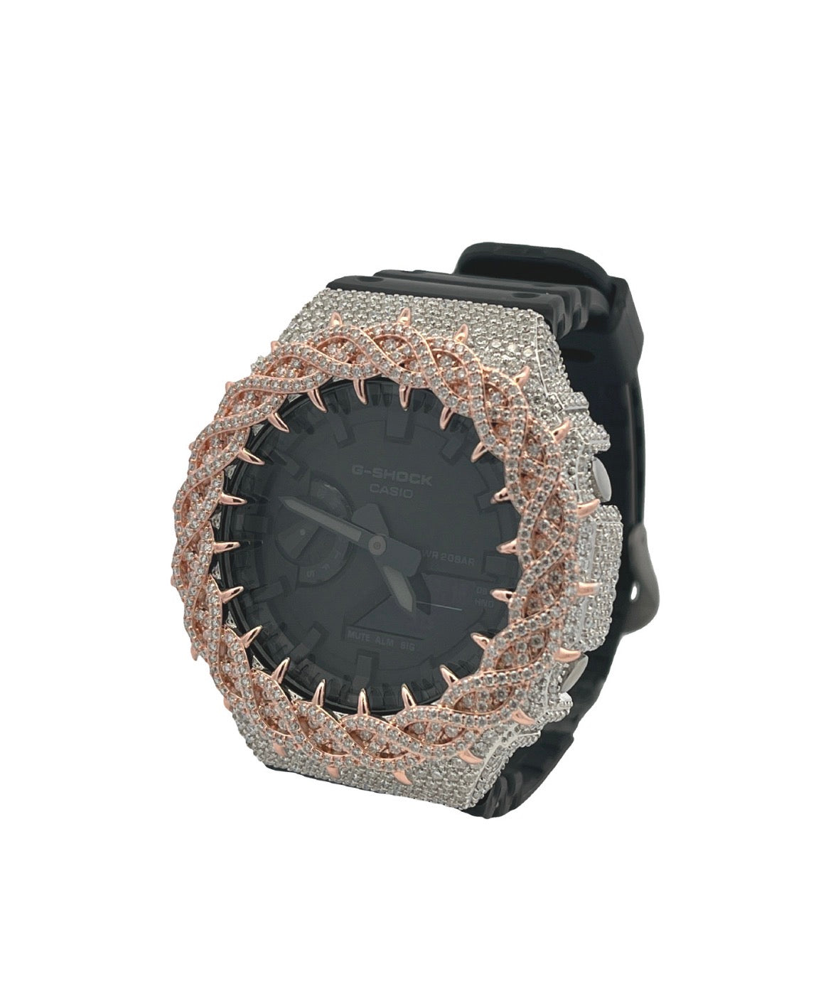 VVS-1 Moissanite Diamond Watch With Box & Papers