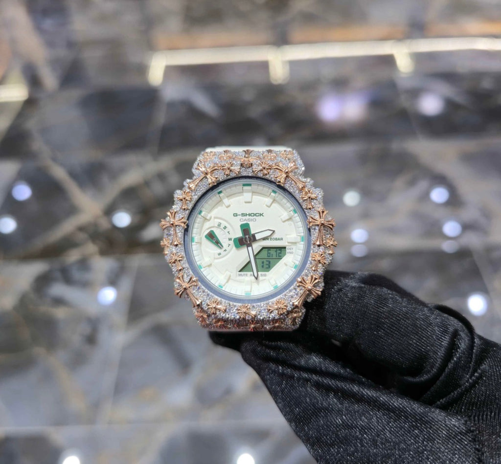 VVS-1 Diamond Watch With Box & Papers