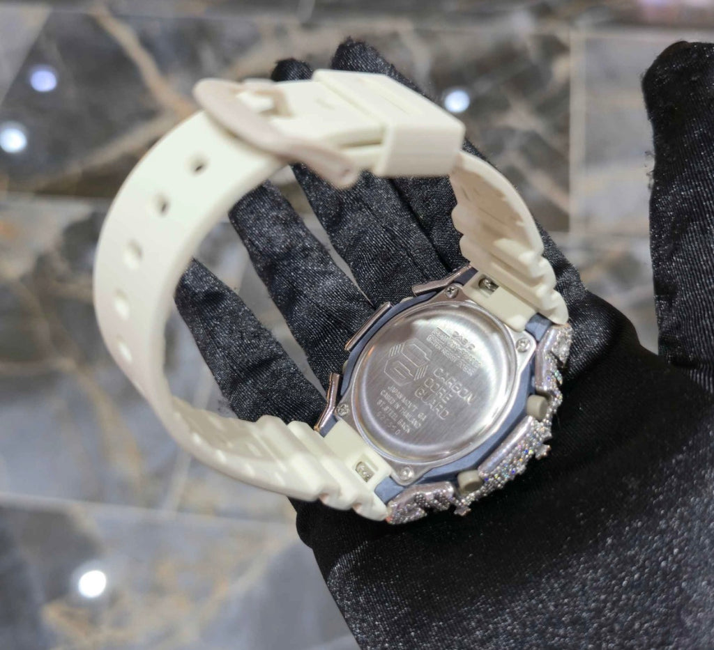 Moissanite Custom  Bezel G-Shock Watch