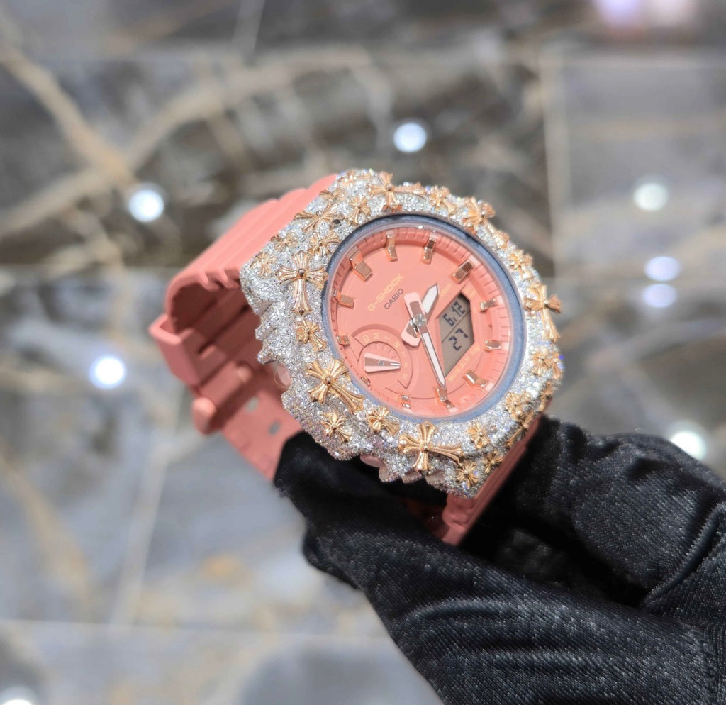 VVS-1 Diamond Watch With Box & Papers