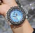 VVS-1 Moissanite Diamond Watch With Box & Papers
