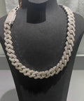 VVS-1 Moissanite Cuban Chain