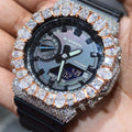 Moissanite Bezel G-Shock Watch
