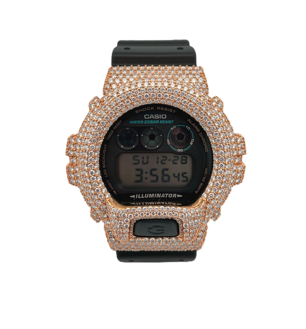 VVS-1 Moissanite Diamond Watch With Box & Papers