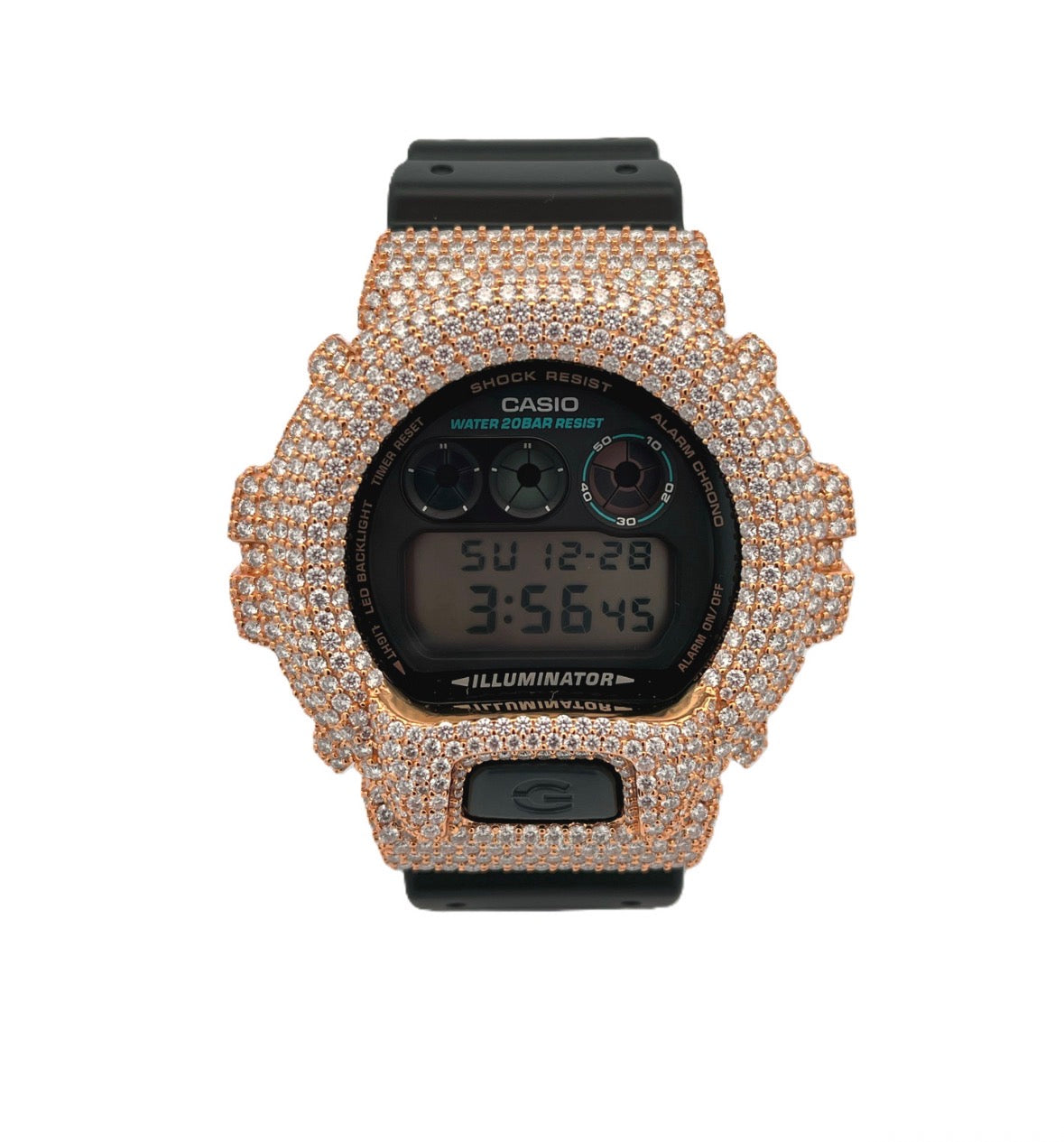 VVS-1 Moissanite Diamond Watch With Box & Papers