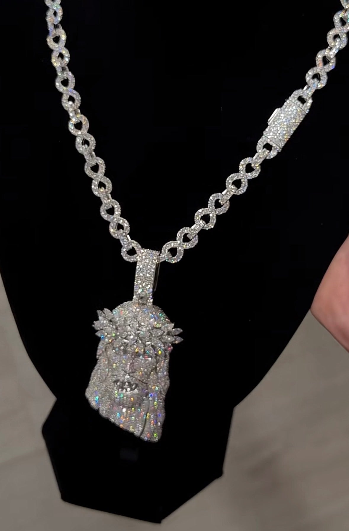 VVS-1 Moissanite Custom chain