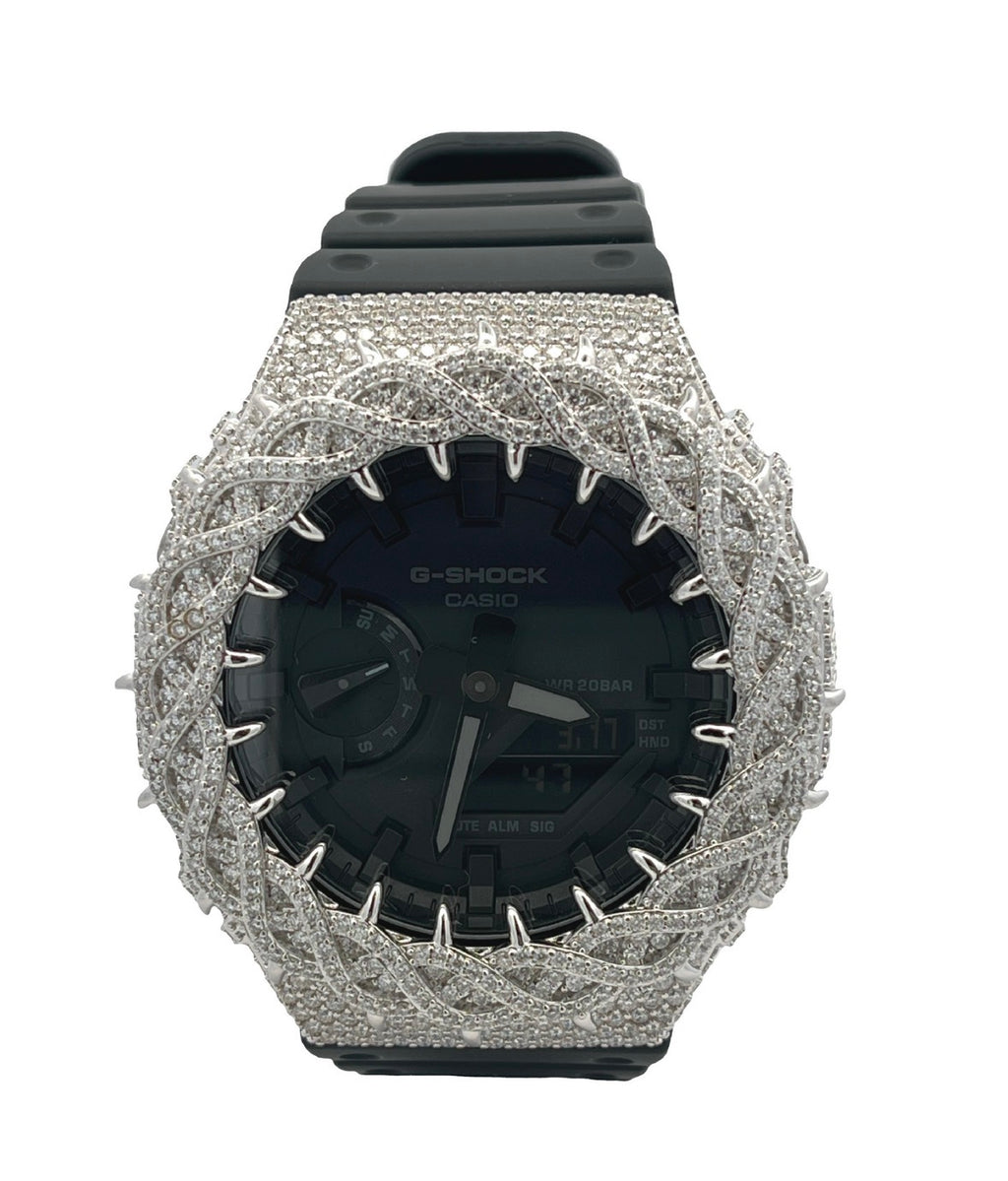 VVS-1 Moissanite Diamond Watch With Box & Papers