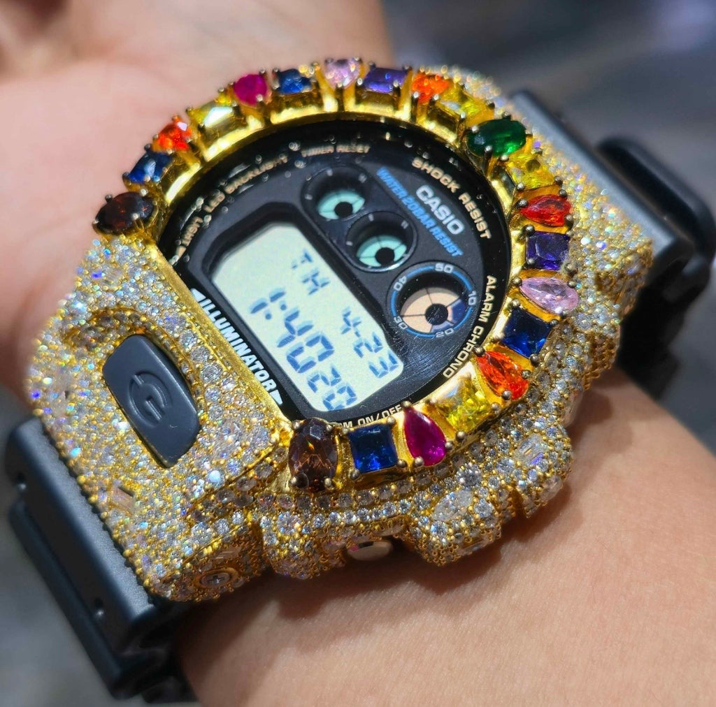 VVS-1 Moissanite Diamond Watch With Box & Papers