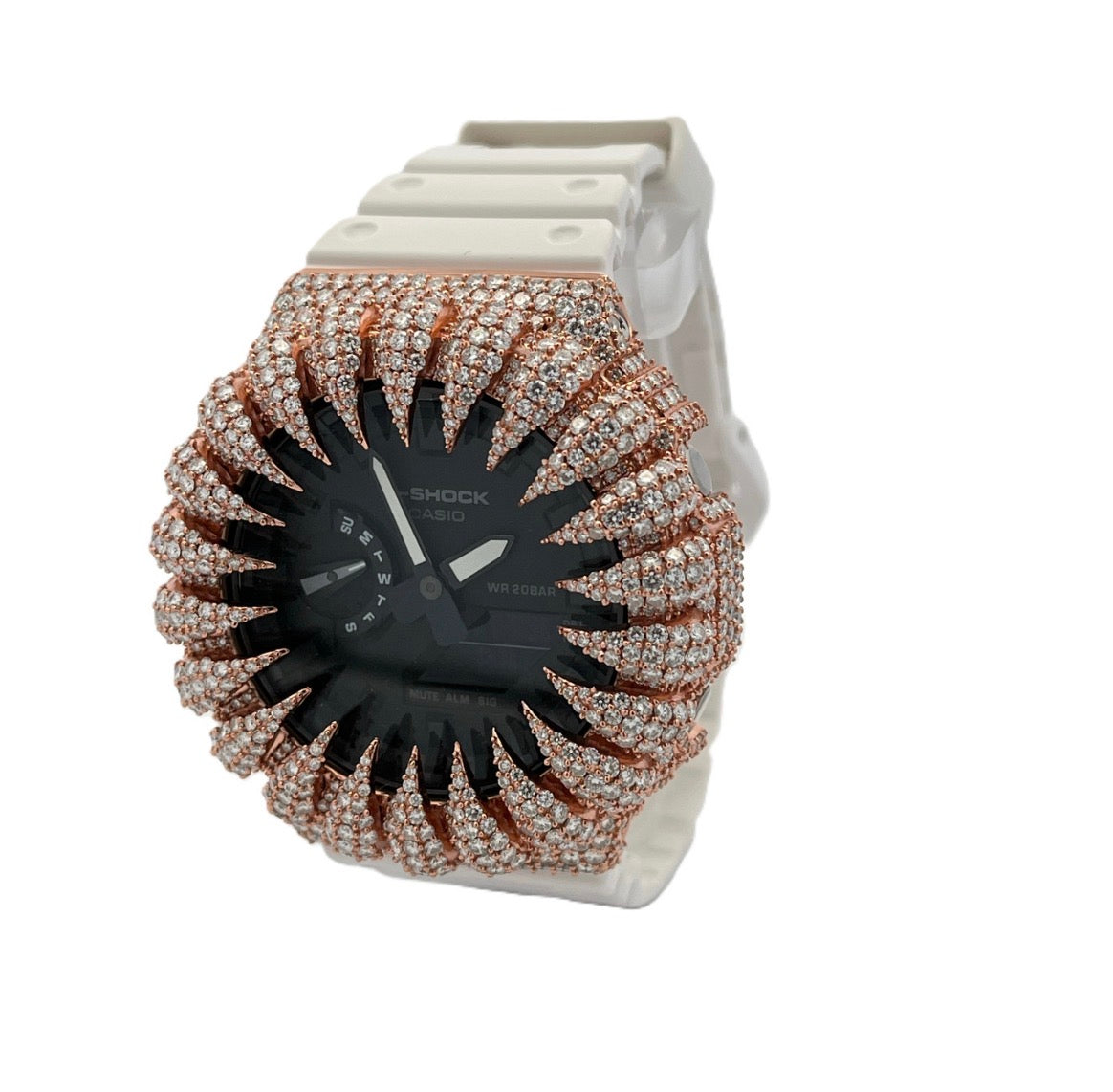 VVS-1 Moissanite Diamond Watch With Box & Papers