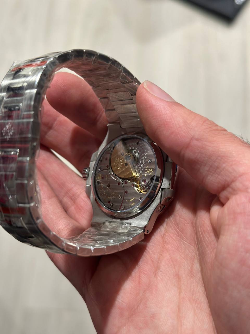 Silver Black Face Watch