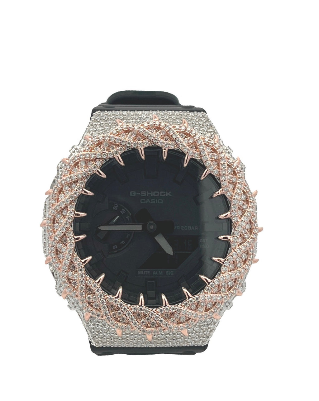VVS-1 Moissanite Diamond Watch With Box & Papers