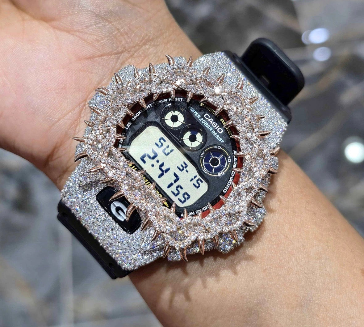VVS-1 Diamond Watch With Box & Papers