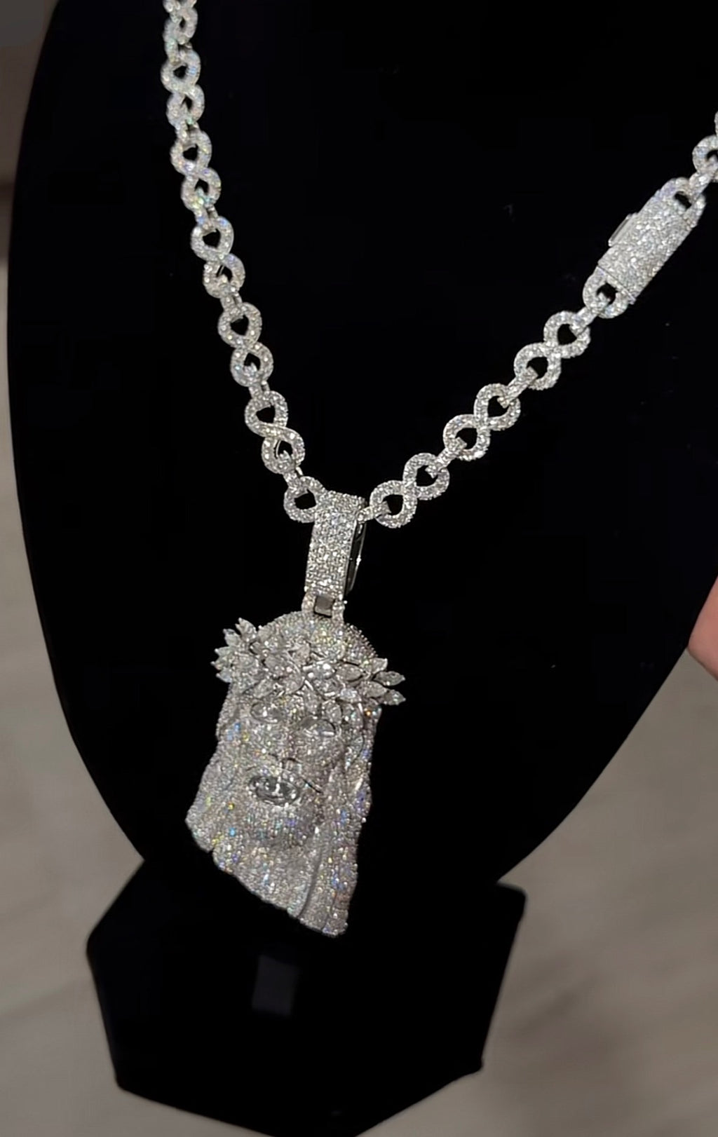 VVS-1 Moissanite Custom chain