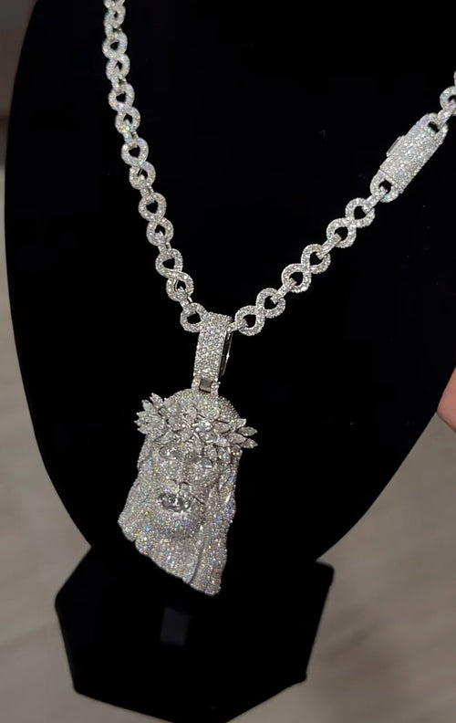 VVS-1 Moissanite Custom chain