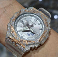 Moissanite Bezel G-Shock Watch