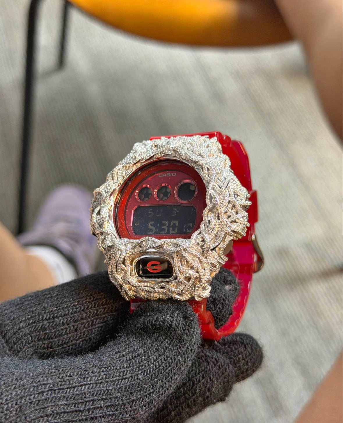 VVS-1 Custom Moissanite Watch
