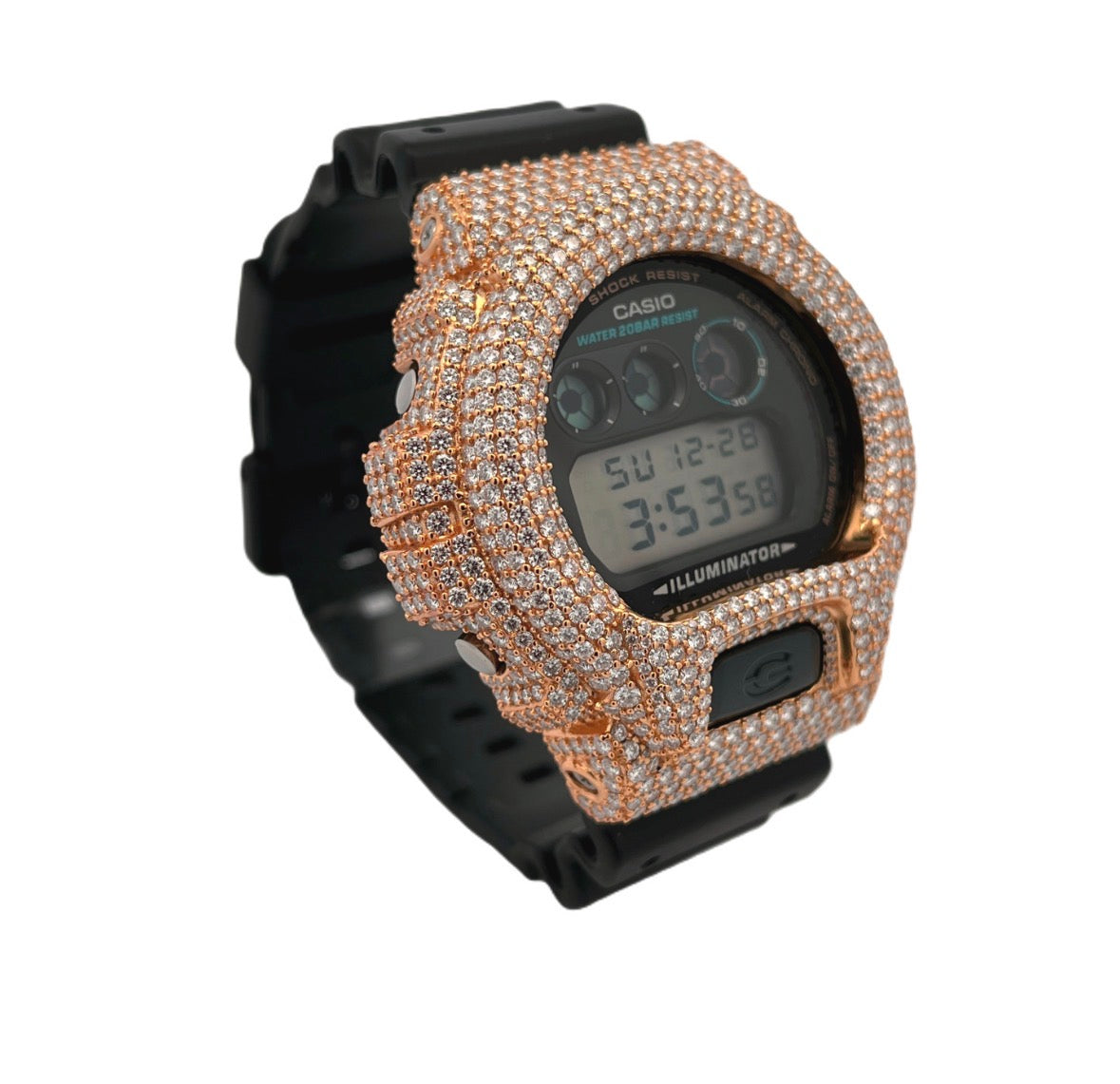 VVS-1 Moissanite Diamond Watch With Box & Papers