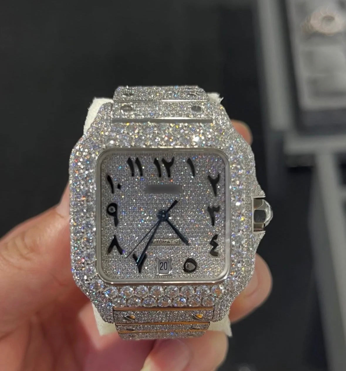 VVS-1 Diamond Watch (Does Arrive With Logo)