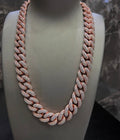 VVS-1 Moissanite Cuban Chain