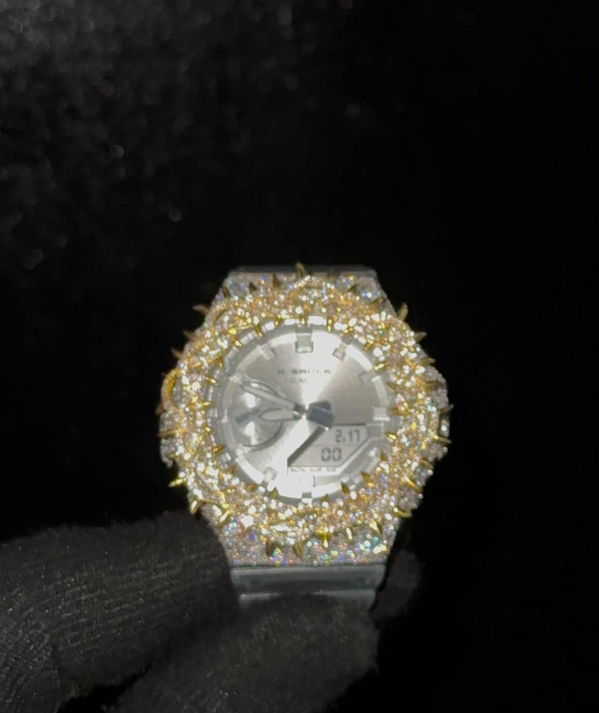 VVS-1 Custom Moissanite Watch