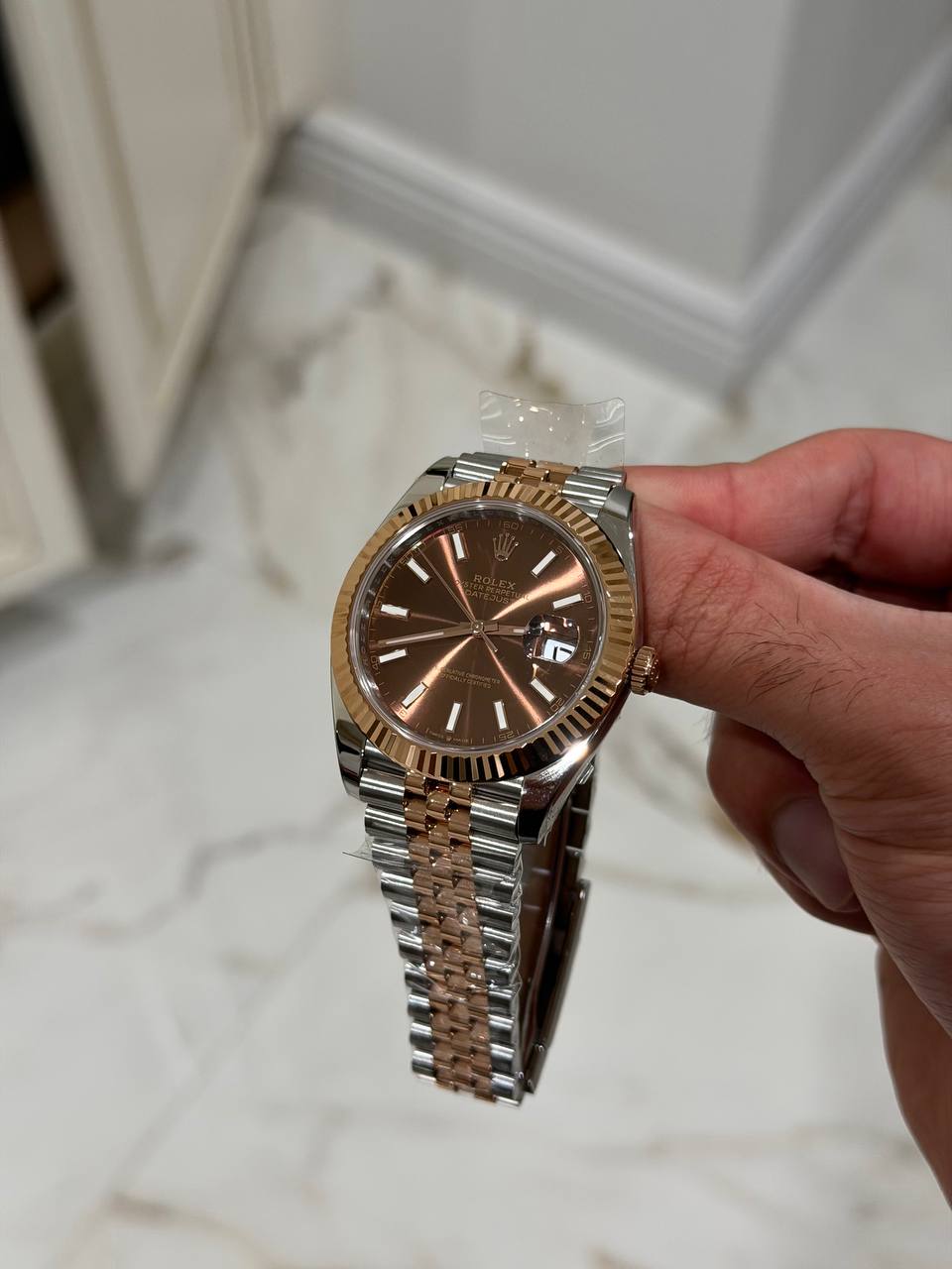 Two Tone Rose Gold Watch