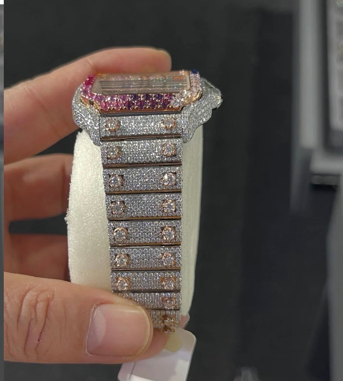 VVS-1 Diamond Watch (Does Arrive With Logo)