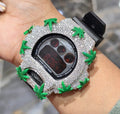 Moissanite Custom  Bezel G-Shock Watch