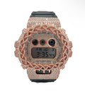 VVS-1 Moissanite Diamond Watch With Box & Papers