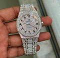 VVS-1 Moissanite Diamond Watch With Box & Papers
