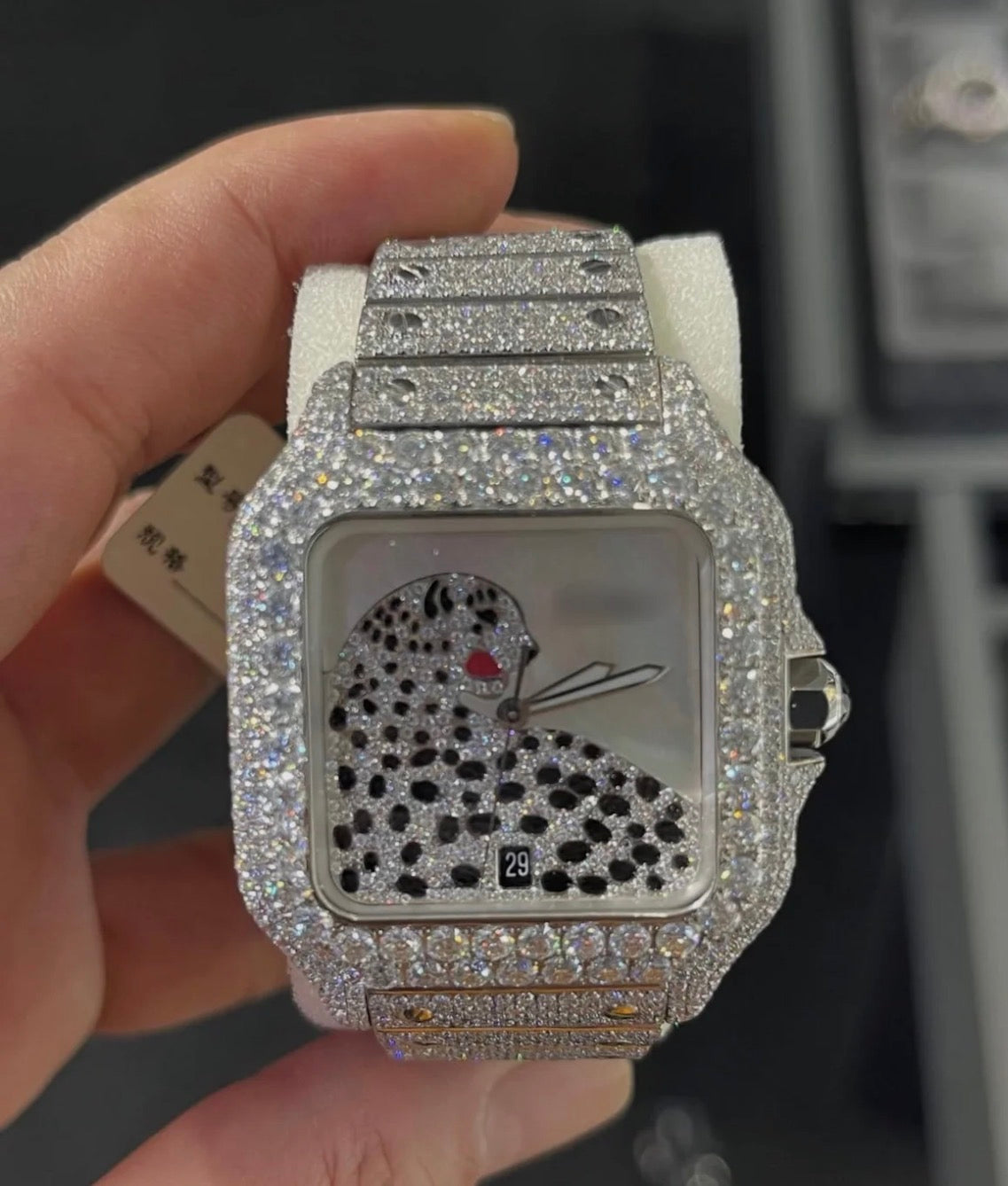 VVS-1 Diamond Watch (Does Arrive With Logo)
