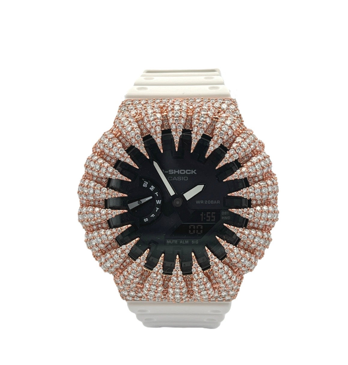 VVS-1 Moissanite Diamond Watch With Box & Papers