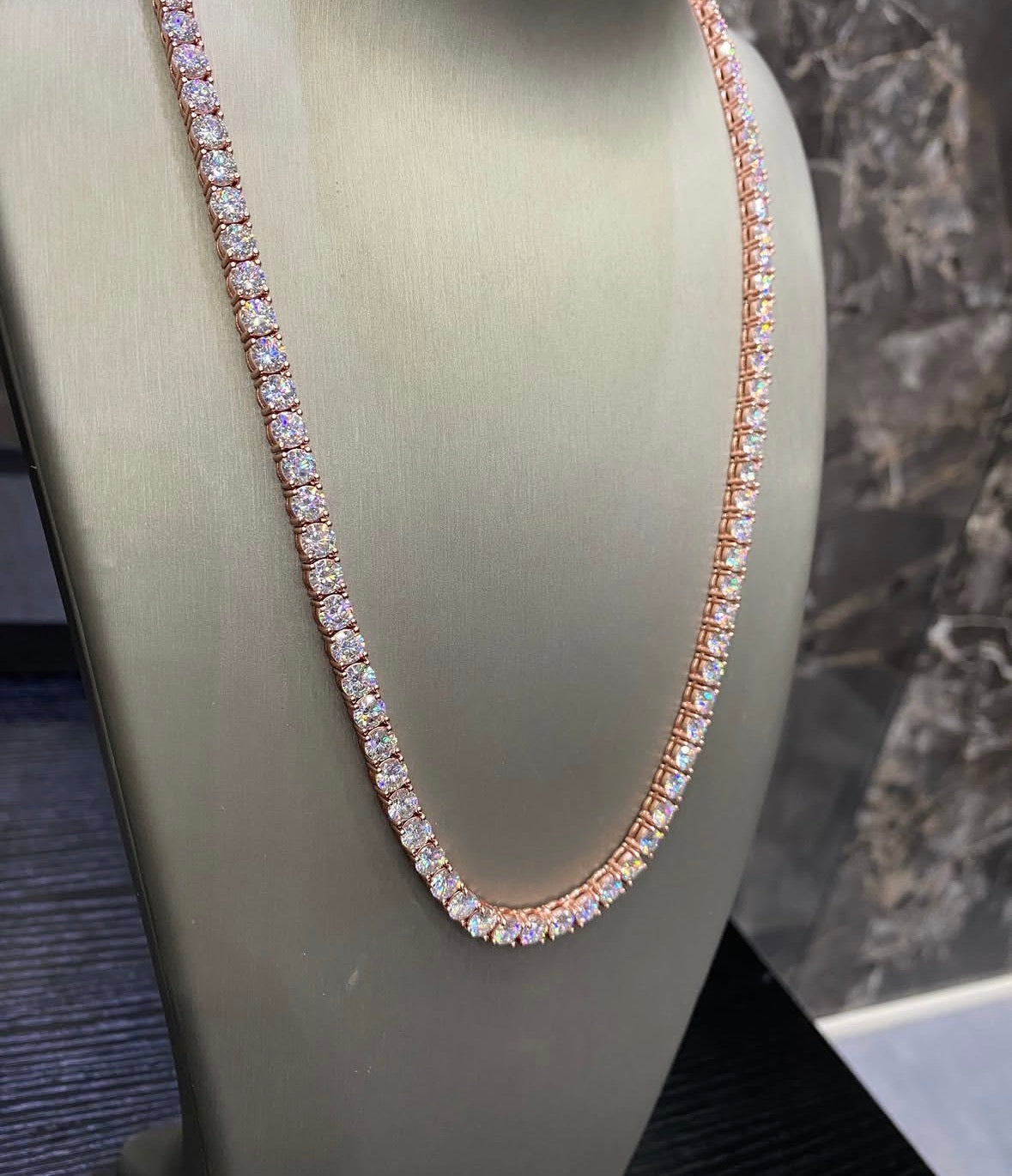VVS-1 Moissanite Tennis Chain