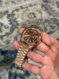 Rose Gold Watch