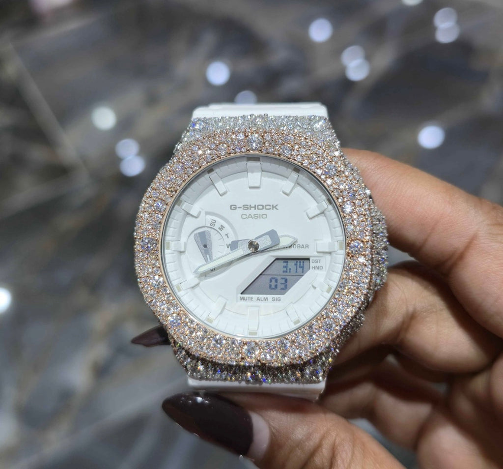 VVS-1 Diamond Watch With Box & Papers