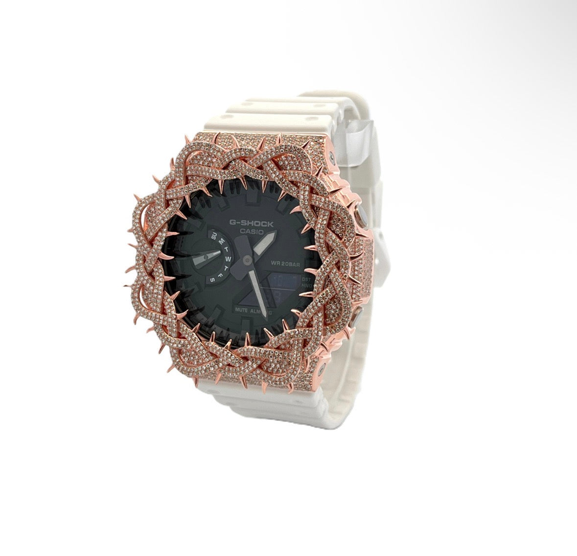 VVS-1 Moissanite Diamond Watch With Box & Papers