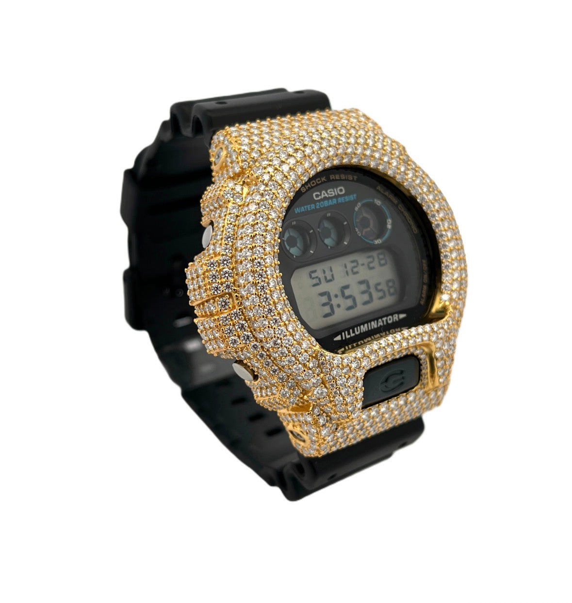 VVS-1 Moissanite Diamond Watch With Box & Papers