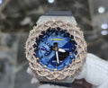 Iced Out G-Shock Watch Authentic VVS Moissanite Barbed Wire Two Tone | BlueFace

Regular Price