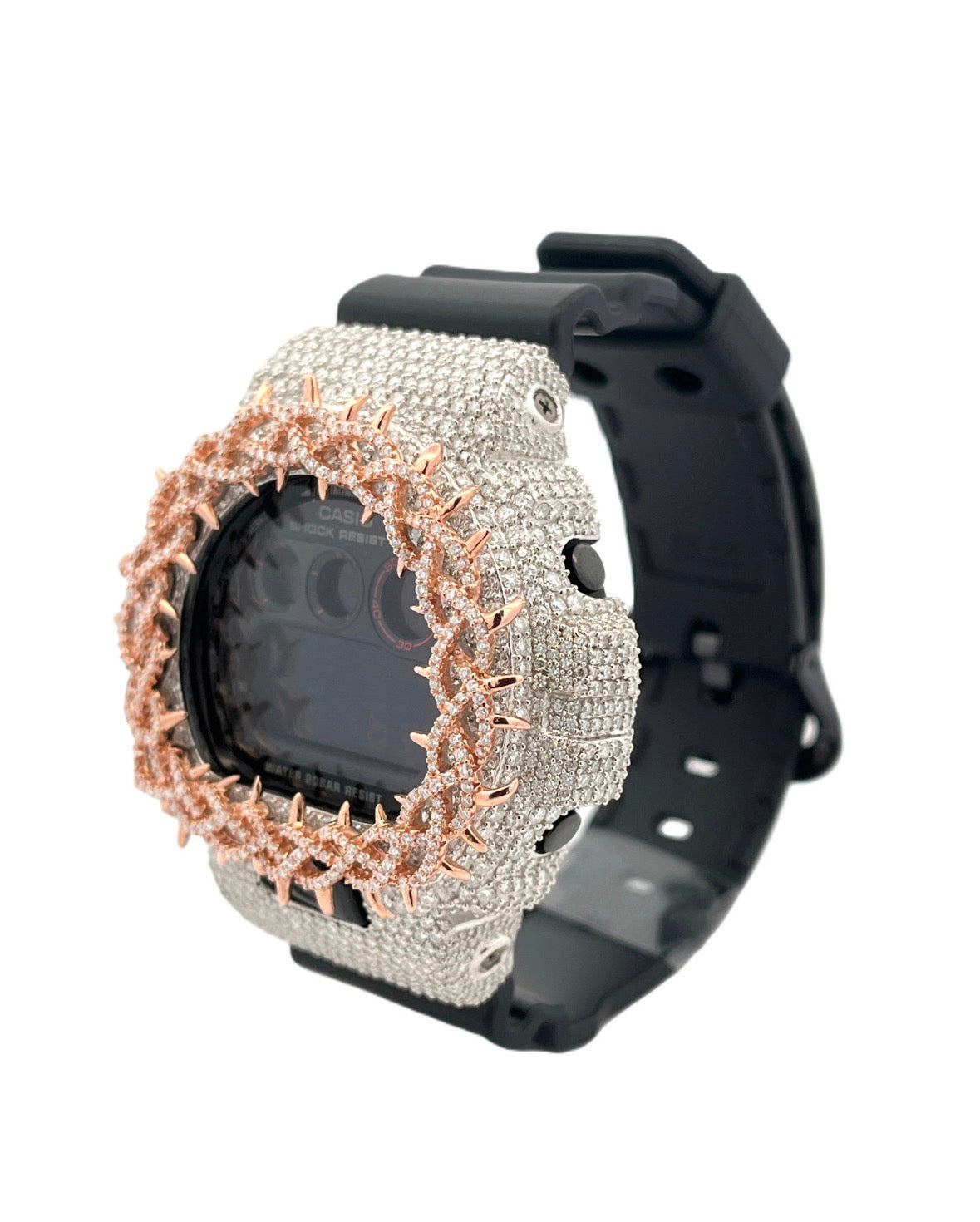 VVS-1 Moissanite Diamond Watch With Box & Papers