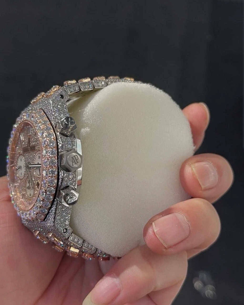 VVS-1 Diamond Watch (Does Arrive With Logo)