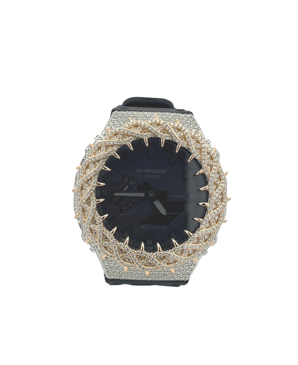 VVS-1 Moissanite Diamond Watch With Box & Papers