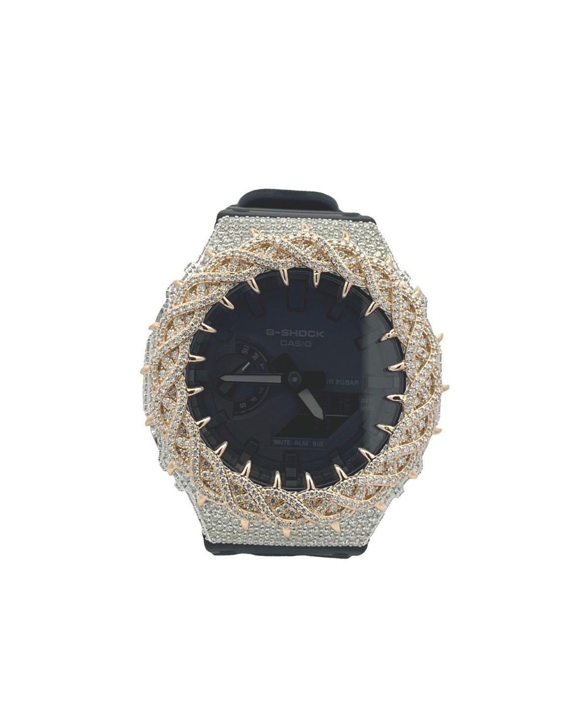 VVS-1 Moissanite Diamond Watch With Box & Papers