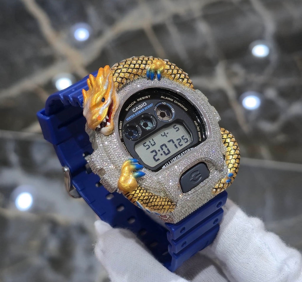 VVS-1 Moissanite Diamond Watch With Box & Papers