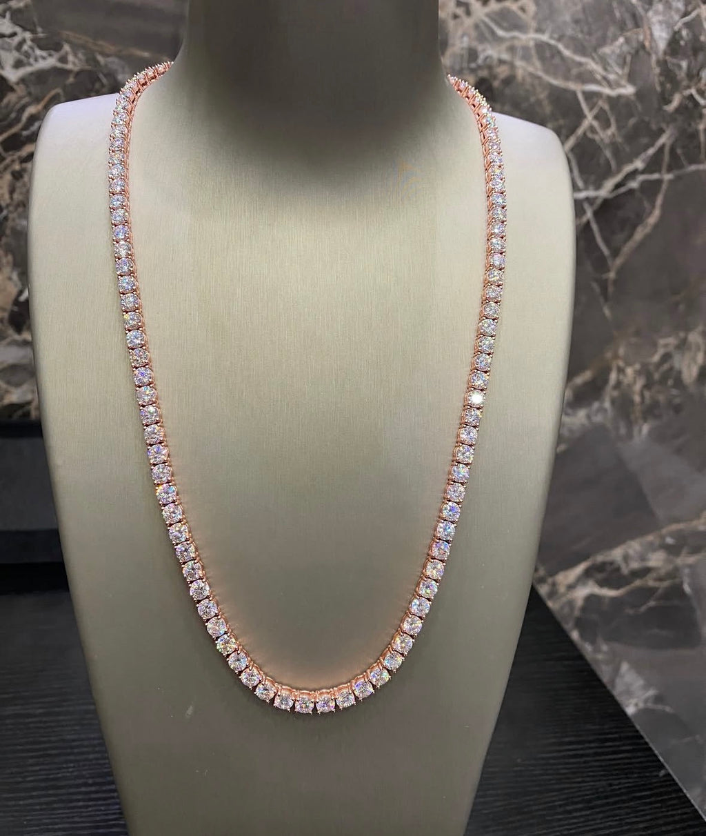 VVS-1 Moissanite Tennis Chain