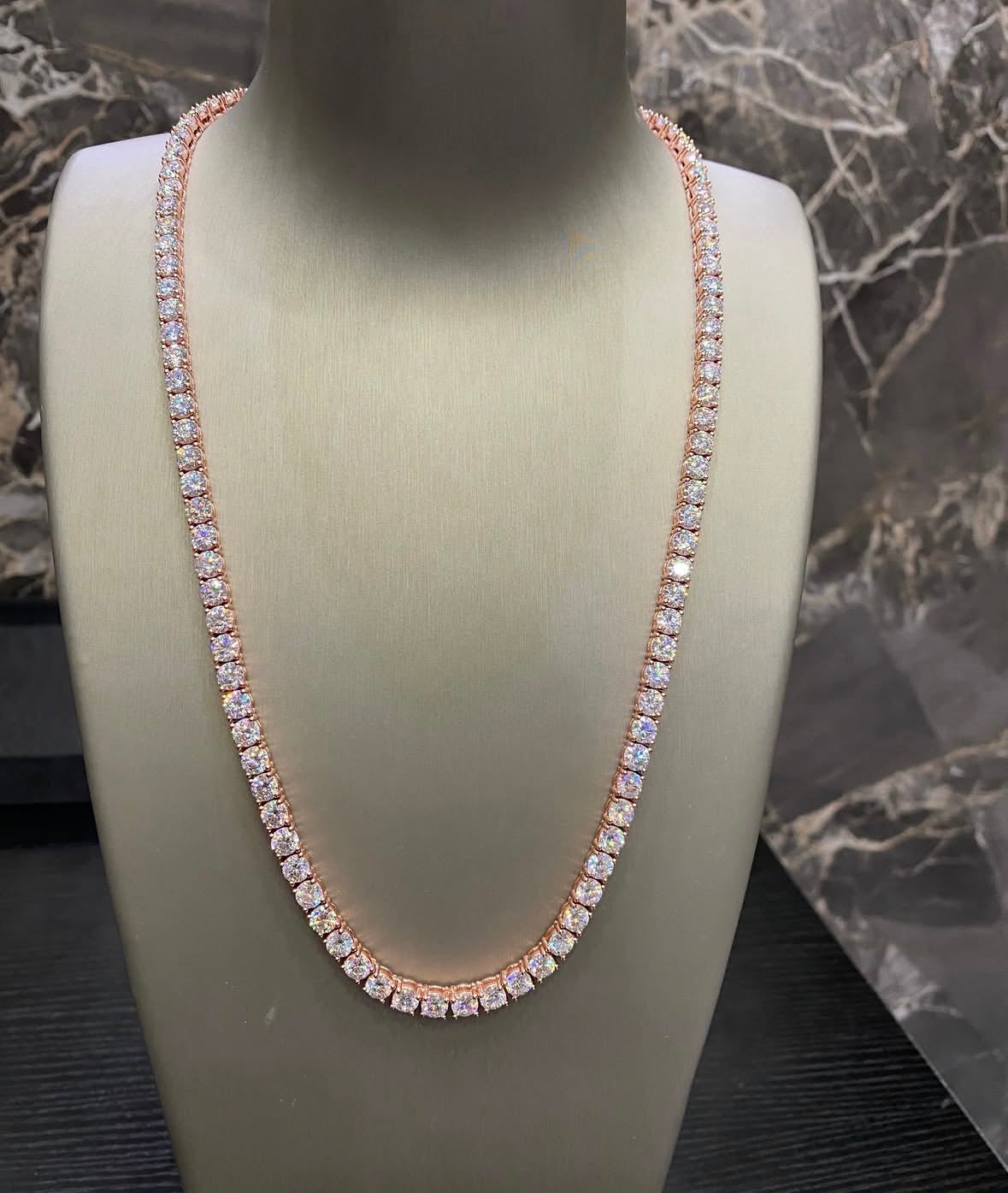 VVS-1 Moissanite Tennis Chain