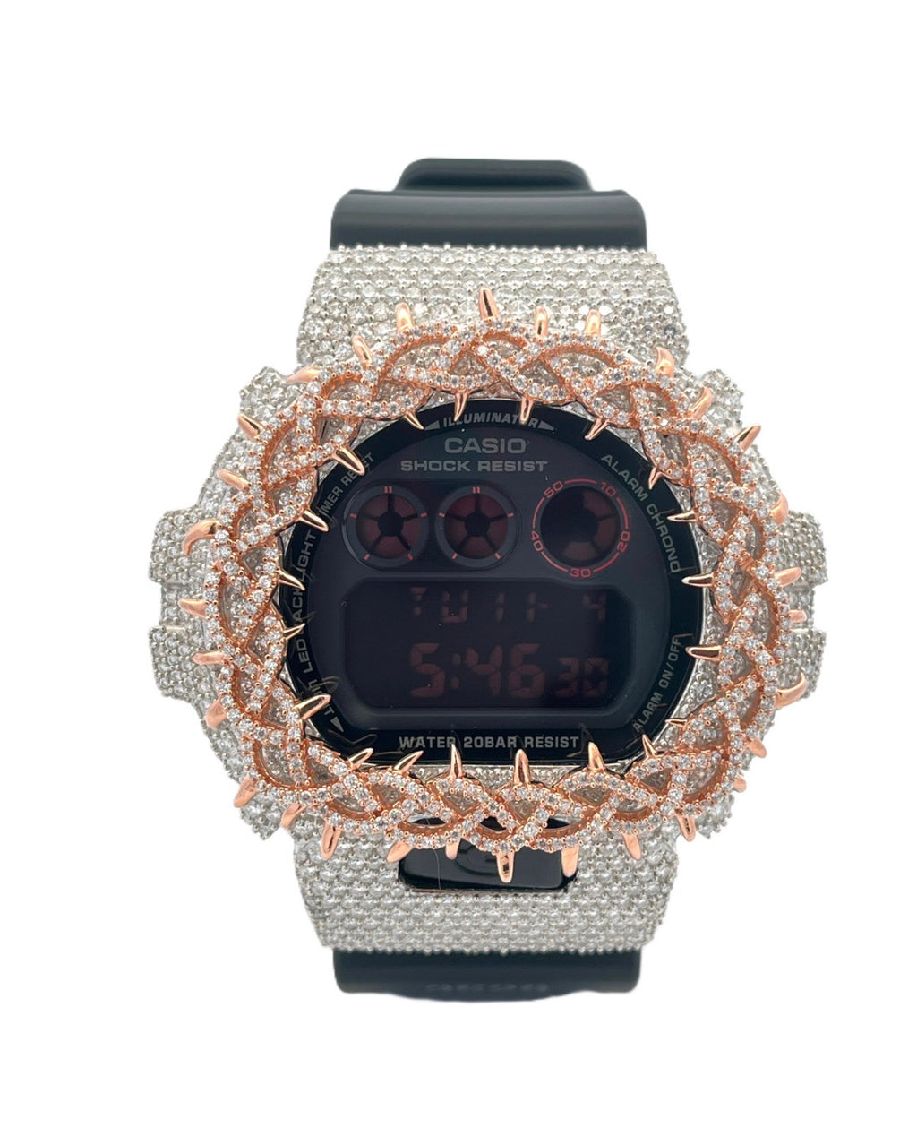 VVS-1 Moissanite Diamond Watch With Box & Papers