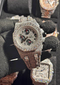 VVS-1 Moissanite Watch With Box & Papers