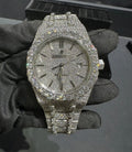 VVS-1 Moissanite Diamond Watch With Box & Papers