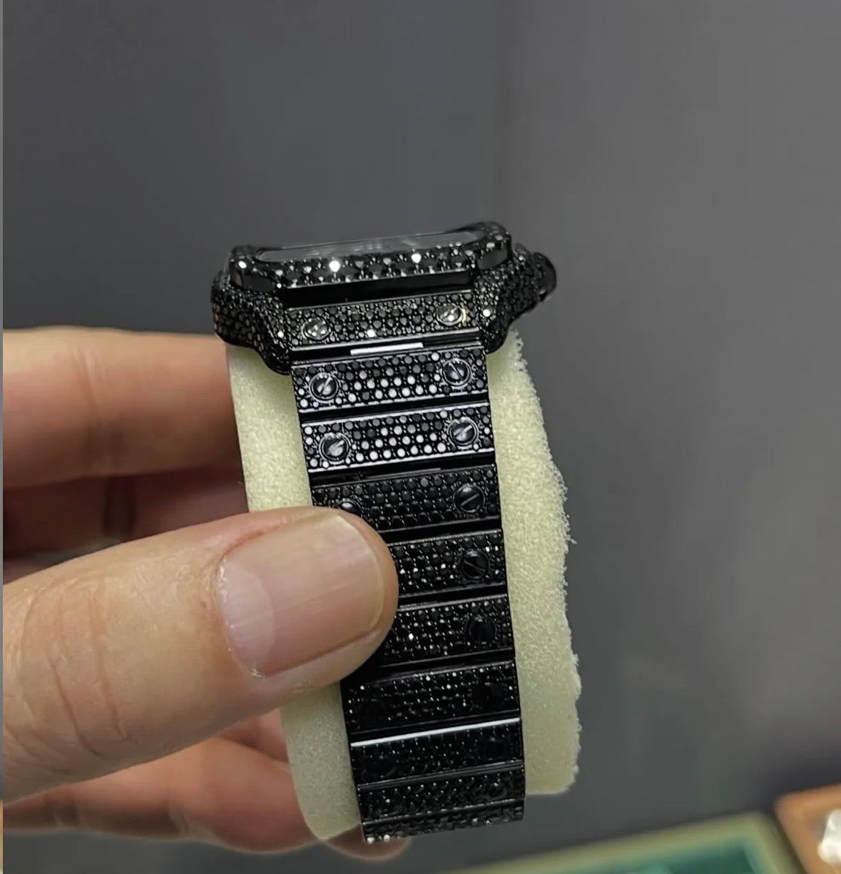 VVS-1 Diamond Watch With Box & Papers